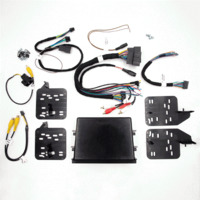 KIT DASH FORD F150 W/ FACTORY 4.2" SCREEN 2013-2014 TURBO TOUCH SINGLE OR DOUBLE-DIN BLACK