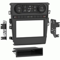 KIT DASH FORD FUSION W/ MANUAL CLIMATE CONTROL 2013-2019 SINGLE OR DOUBLE-DIN BLACK