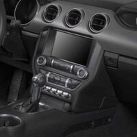 KIT DASH FORD MUSTANG 2015-UP W/ FACTORY 8" SCREEN SINGLE OR DOUBLE-DIN CHARCOAL