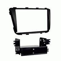 KIT DASH HYUNDAI ACCENT (EXCLUDING RADIO DELETE MODELS) 2012-2017 SINGLE OR DOUBLE-DIN BLACK