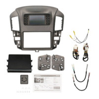 KIT DASH LEXUS RX300 (US MODEL ONLY) 1999-2003 TURBO TOUCH ISO SINGLE OR DOUBLE-DIN GRAY