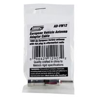 ANTENNA ADAPTER AFTRMARKET RADIO TO VW ANTENNA