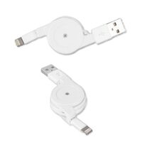 CABLE LIGHTNING TO USB RETRACTABLE EXTENSION CABLE