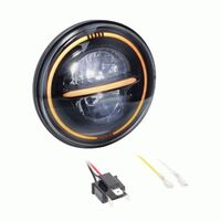 HEADLIGHT 7" REFLECTOR LED HEADLIGHT W/HALO