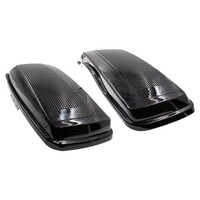 COVER SADDLEBAG LID DUAL 6X9 INCH SPEAKER ADAPTER - HARLEY-DAVIDSON 2014-UP