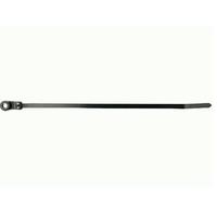 CABLE TIE MOUNTING HOLE 7" 50LB 100/PK BLACK