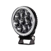 LIGHT DRIVING ROUND 5 INCH 8 LED 24 WATT BLACK