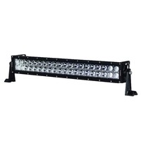 LIGHTBAR DUAL ROW 22 INCH 40 LED 120 WATT BLACK