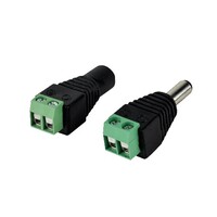 ADAPTER CONNECTOR MALE/FEMALE 2 WIRE 2/PK