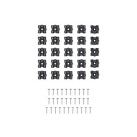 CLAMP SET 100-PIECE 8GA TO 4GA MODULAR CABLE MANAGEMENT CLAMP SET