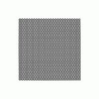 GRILLE METAL MESH MATERIAL HONEYCOMB HEX PATTERN 18" X 18" SQUARE