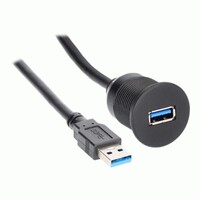 USB 3.0 CHARGE AND DATA FLUSH MOUNT