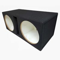 ENCLOSURE 12" DUAL PORTED JUMBO CARPET