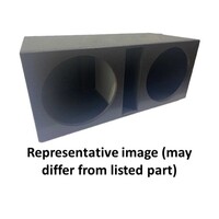 ENCLOSURE 8" DUAL POLY COAT PORTED JUMBO