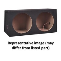 ENCLOSURE 12" DUAL POLY PORT 02-13 MIDGATE