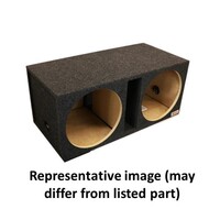 ENCLOSURE 15" DUAL POLY COAT PORTED JUMBO