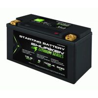 BATTERY 500CA / 20 AMP HOURS LITHIUM-ION STARTING BATTERY