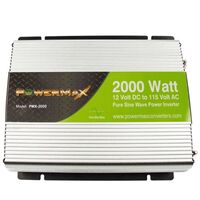 INVERTER 2000W PURE SINE WAVE 12VDC TO 12V AC