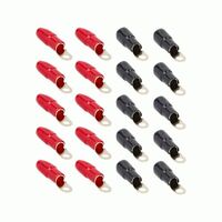 RING TERMINAL RAPTOR 1/0 AWG 3/8 INCH GOLD RING TERMINAL - 20 PK