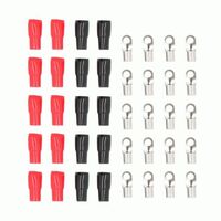 RING TERMINAL RAPTOR 1/0 AWG 3/8 INCH GOLD RING TERMINAL - 20 PK