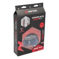 KIT RAPTOR AMPLIFIER 1000W 4 AWG AMP KIT WITH RCA CABLE - VICE SERIES