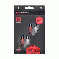 CABLE RAPTOR RCA 2-CHANNEL AUDIO CABLE - VICE SERIES 10 ft