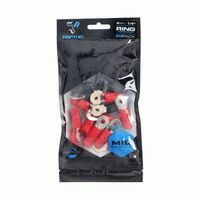 RING TERMINAL RAPTOR 4AWG 1/4IN GOLD RING TERMINALS - 20 PK