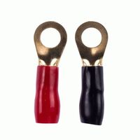 RING TERMINAL RAPTOR 4 AWG 3/8IN GOLD RING TERMINALS Mid-Series -20PK