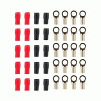 RING TERMINAL RAPTOR 4 AWG 3/8IN GOLD RING TERMINALS Mid-Series -20PK