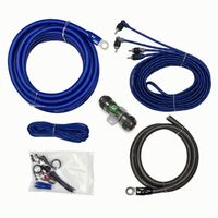 KIT RAPTOR AMPLIFIER 950W 4 AWG AMP KIT WITH RCA CABLE - Mid-Series