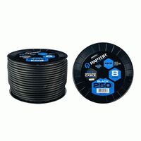 CABLE RAPTRO POWER 250FT 8 AWG BLACK CCA Mid-Series POWER CABLE