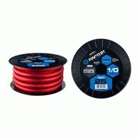CABLE RAPTOR POWER 25FT 1/0AWG RED CCA Mid-Series POWER CABLE