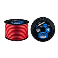 CABLE RAPTOR POWER 100FT 4 AWG RED CCA Mid-Series POWER CABLE