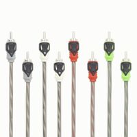 CABLE RAPTOR RCA 4-CHANNEL AUDIO CABLE - PRO SERIES 17 ft