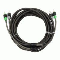CABLE RAPTOR RCA 2-CHANNEL AUDIO CABLE - PRO SERIES 17 ft