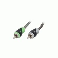 CABLE RAPTOR RCA 2-CHANNEL AUDIO CABLE - PRO SERIES 3 ft