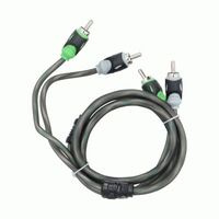 CABLE RAPTOR RCA 2-CHANNEL AUDIO CABLE - PRO SERIES 3 ft