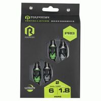 CABLE RAPTOR RCA 2-CHANNEL AUDIO CABLE - PRO SERIES 6 ft