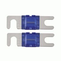 FUSE RAPTOR 60 AMP MINI ANL FUSES NICKEL PLATED - Mid-Series - 2 PK