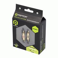 CONNECTORS RAPTOR BARREL CONNECTORS MALE TO MALE - PRO SERIES