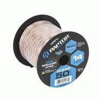 SPEAKER WIRE RAPTOR 14GA CLEAR 50FT - VICE SERIES