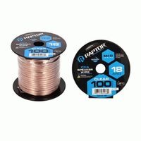 SPEAKER WIRE RAPTOR 18GA CLEAR 100FT - VICE SERIES