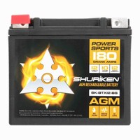 BATTERY180 CRANK AMPS 10 AMP HOURS AGM BATTERY