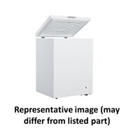 FREEZER 5.0 CF CHEST WHITE GARAGE READY MANUAL DEFROST