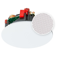 SPEAKER IN-CEILING IC6-ST 6.5-INCH STEREO PAINTABLE WHITE