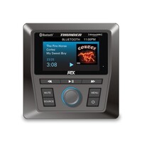 RECEIVER POWERSPORTS ALL-WEATHER MULTIMEDIA RECEIVER WITH BLUETOOTH, AM/FM/WB & SXM READY