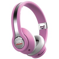 HEADPHONES THUNDER OVER EAR MONITOR HEADPHONES- PINK