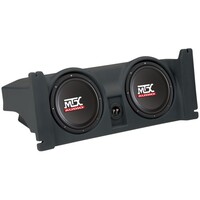 WOOFER LOADED W/ TWO 10" WOOFERS, CHARCOAL. JEEP WRANGLER TJ 1997-2006