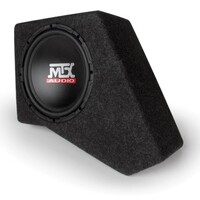 WOOFER LOADED W/ 10" WOOFER, BLACK. JEEP - 4-DOOR WRANGLER JK 2007-2016. INSTALLS ON DRIVER SIDE REA