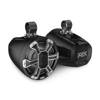 SPEAKERPOD 8" ALL-WEATHER POWERSPORTS W/ RGB LED 150W RMS 4OHM BLACK